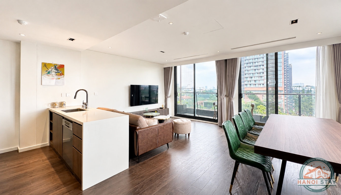 Live by West Lake | Stylish 3-Bedroom Apartment in Tay Ho, Near Somerset West Point 6