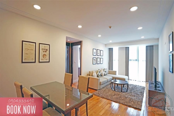 Live in Comfort: Elegance 3 BR Serviced Apartment for rent in Hoang Thanh Tower, Hai Ba Trung with Indoor Pool & Gym 4