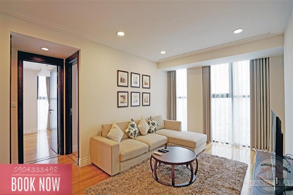 Live in Comfort: Elegance 3 BR Serviced Apartment for rent in Hoang Thanh Tower, Hai Ba Trung with Indoor Pool & Gym 5