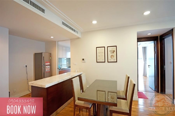 Live in Comfort: Elegance 3 BR Serviced Apartment for rent in Hoang Thanh Tower, Hai Ba Trung with Indoor Pool & Gym 9