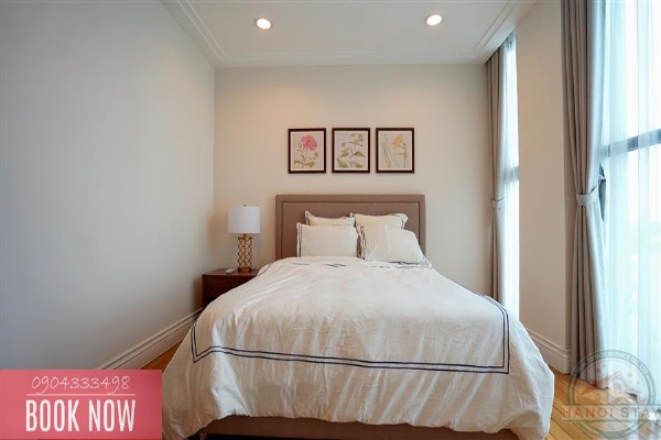 Live in Comfort: Elegance 3 BR Serviced Apartment for rent in Hoang Thanh Tower, Hai Ba Trung with Indoor Pool & Gym 19