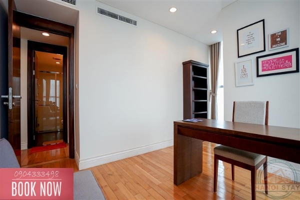 Live in Comfort: Elegance 3 BR Serviced Apartment for rent in Hoang Thanh Tower, Hai Ba Trung with Indoor Pool & Gym 22
