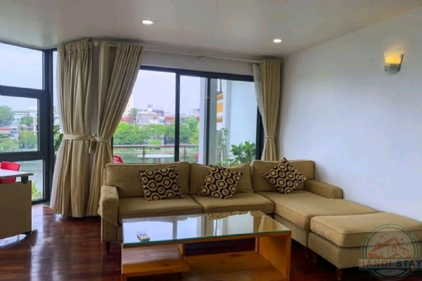 Live in Style: Lake View Apartment for Rent in Exclusive Yen Phu, Tay Ho 9