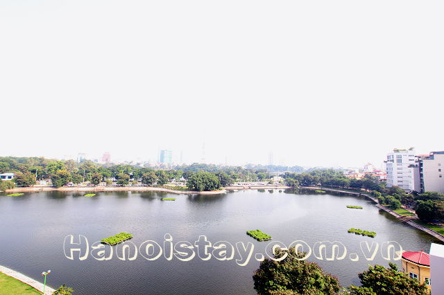 Lovely Lakeview One Bedroom Apartment Rental in Le Duan street, Dong Da 12