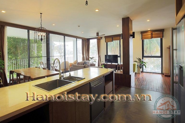 Luxurious and convenient 03 Bed Apartment Rental with Modern Furniture in Dang Thai Mai St, Tay Ho 29