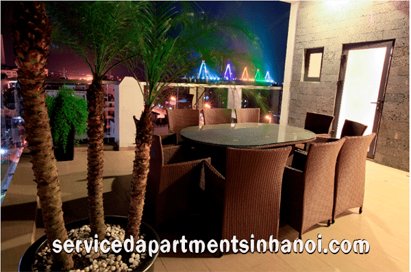 Luxurious design duplex Three bedroom apartment in Hanoi West Lake area 1