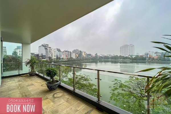 Luxurious Lake View: Spacious 3BR Apartment for Rent on Quang An Street, Tay Ho 5