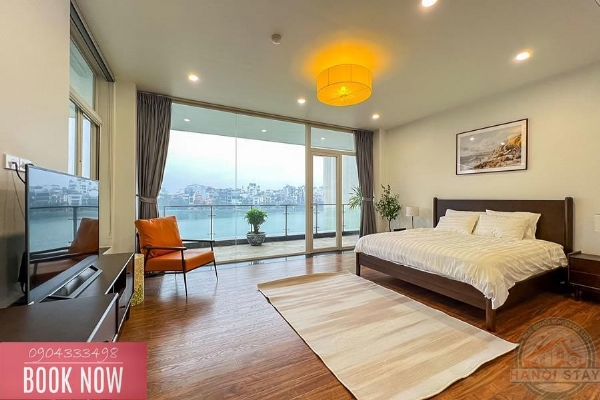 Luxurious Lake View: Spacious 3BR Apartment for Rent on Quang An Street, Tay Ho 14