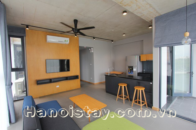 Luxurious Two Bedroom Apartment Rental in Le Duan street, Dong Da 3