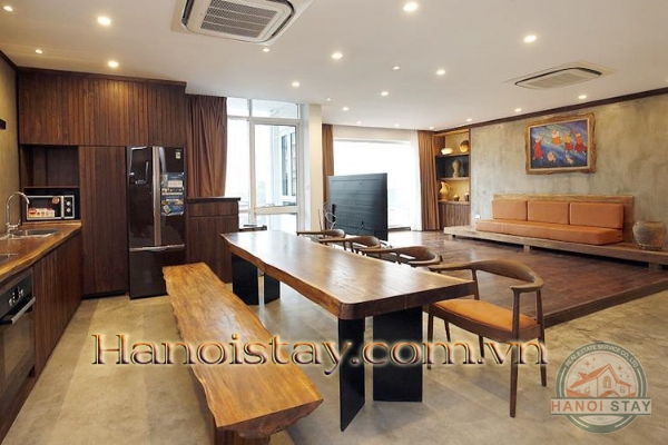 *Luxury 03 bedroom apartment for rent in Tay Ho, Prime Location, Beautiful Style* 9