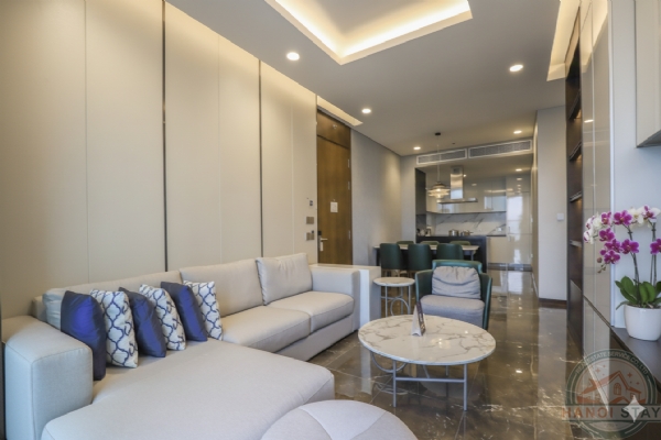 Luxury 03 BR Apartment for rent in ba dinh 5