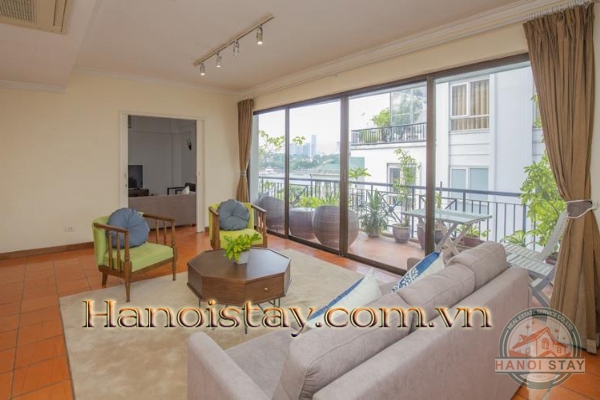 Luxury 2 bdrm apartment for rent in Truc Bach 4