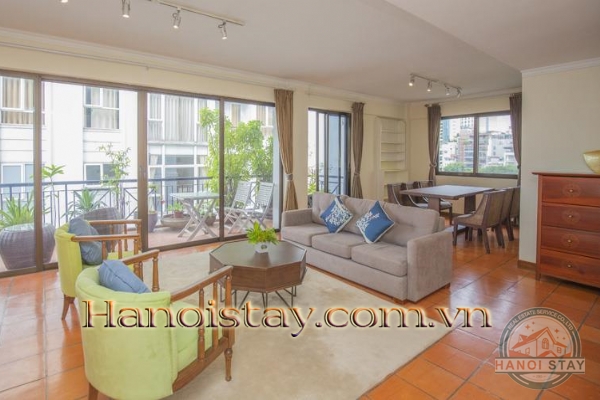 Luxury 2 bdrm apartment for rent in Truc Bach 8