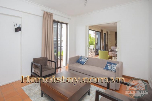 Luxury 2 bdrm apartment for rent in Truc Bach 19