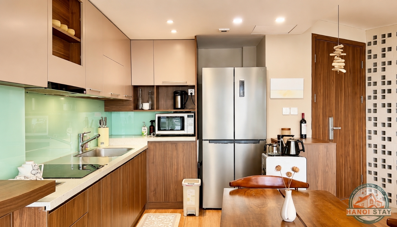 LUXURY 2BR APARTMENT FOR RENT IN TAY HO, NEAR CIPUTRA AREA, HUGE BALCONY 7
