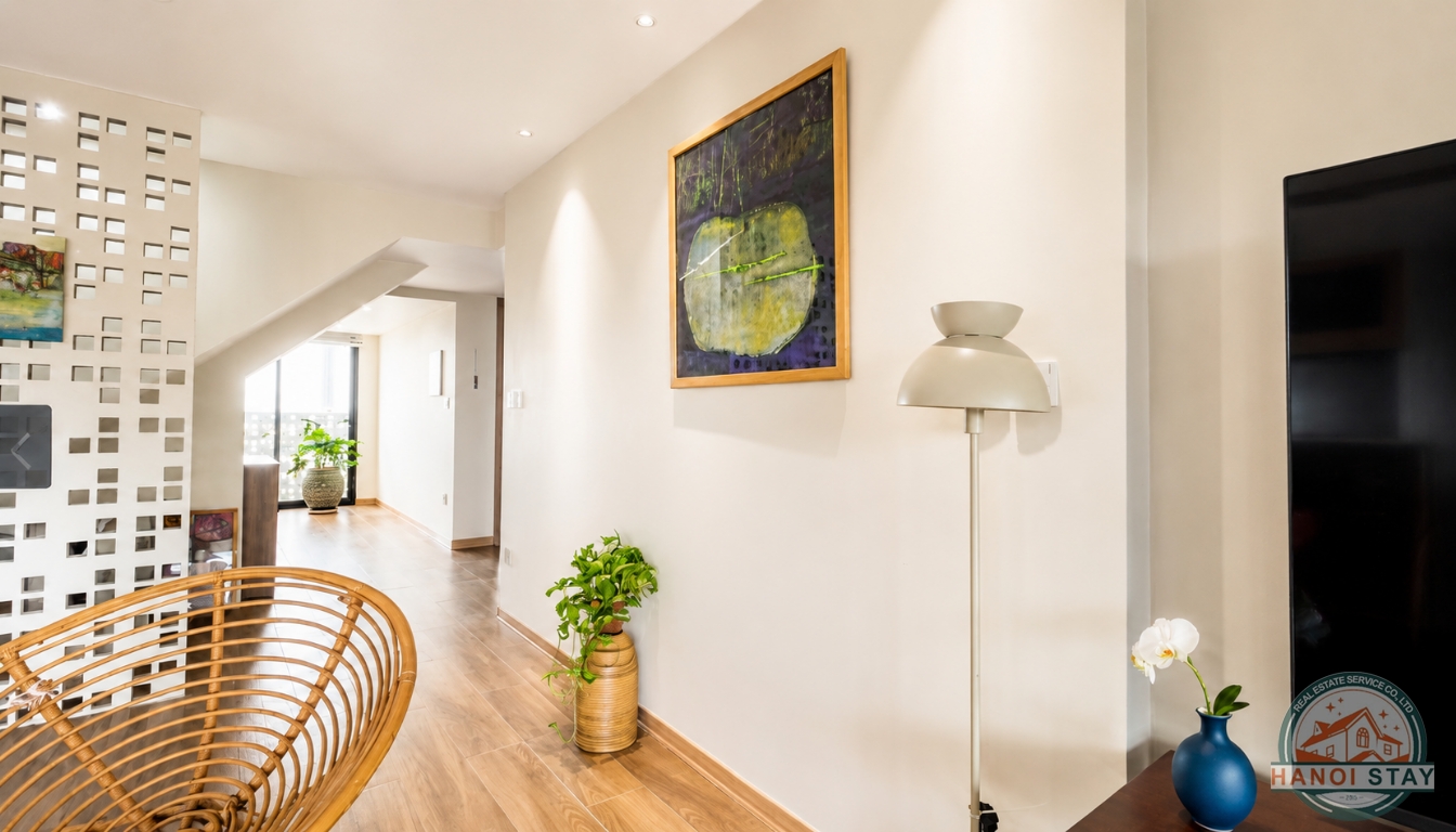 LUXURY 2BR APARTMENT FOR RENT IN TAY HO, NEAR CIPUTRA AREA, HUGE BALCONY 8