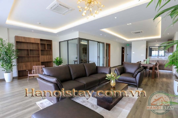 Luxury 3 Bedroom Serviced Apartment In Tay Ho, Lake View 21