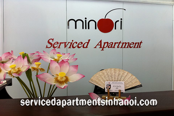 Luxury apartments for rent at Minori building in Kim Ma str 16