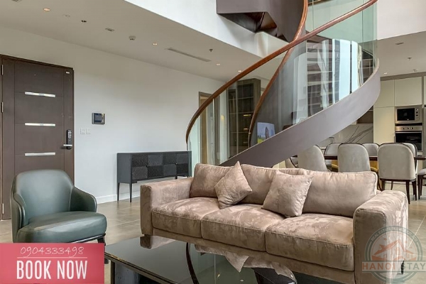 Luxury Duplex: 3BR Apartment for Rent in Tay Ho, Hanoi 2