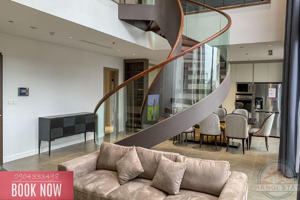 Luxury Duplex: 3BR Apartment for Rent in Tay Ho, Hanoi 3
