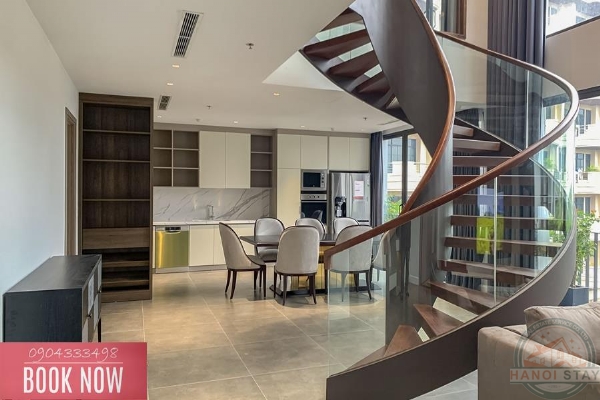 Luxury Duplex: 3BR Apartment for Rent in Tay Ho, Hanoi 6