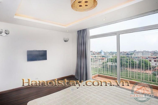 *Luxury High Floor 3 Bedroom Apartment Rental in Xuan Dieu street with West Lake View* 6