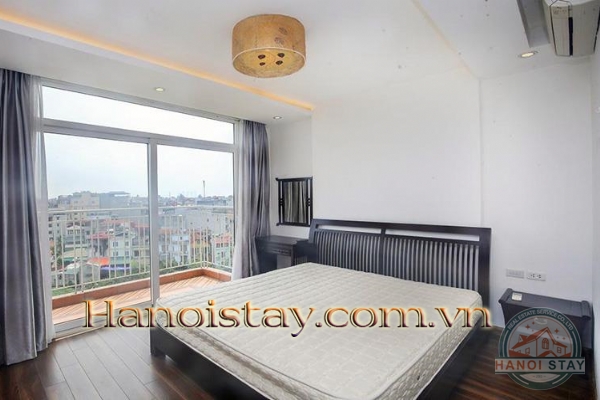 *Luxury High Floor 3 Bedroom Apartment Rental in Xuan Dieu street with West Lake View* 8