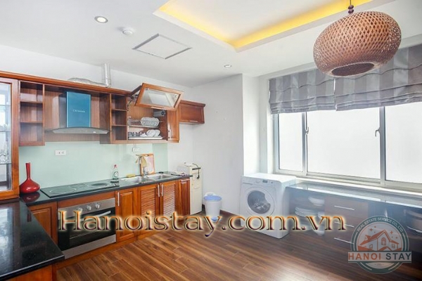 *Luxury High Floor 3 Bedroom Apartment Rental in Xuan Dieu street with West Lake View* 18