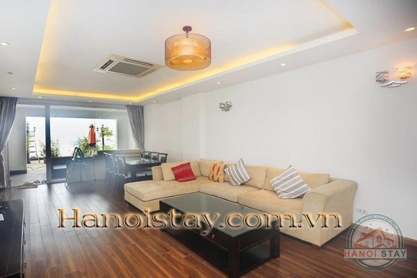 *Luxury High Floor 3 Bedroom Apartment Rental in Xuan Dieu street with West Lake View* 20