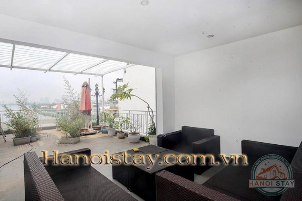 *Luxury High Floor 3 Bedroom Apartment Rental in Xuan Dieu street with West Lake View* 21