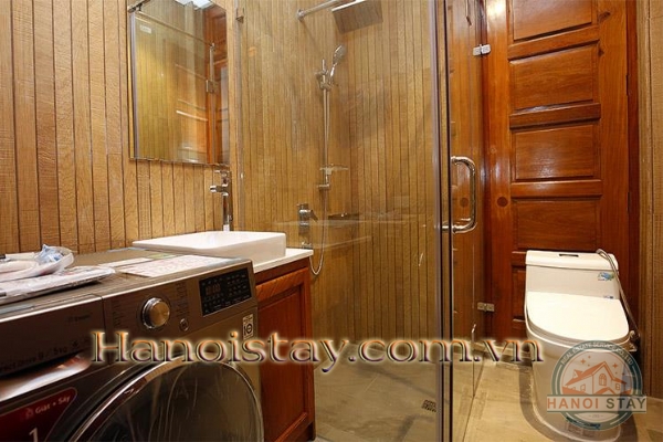 *Luxury Lake Front 2 Bedroom Apartment For rent in Yen Phu Village, Tay Ho district* 17