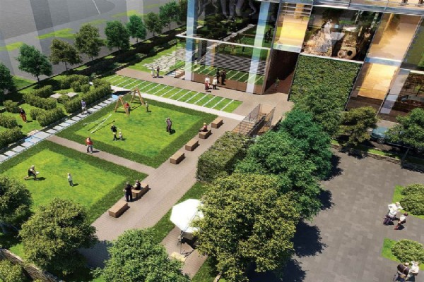 Luxury office for rent at Momota project, 151 Nguyen Duc Canh, Hoang Mai district 4