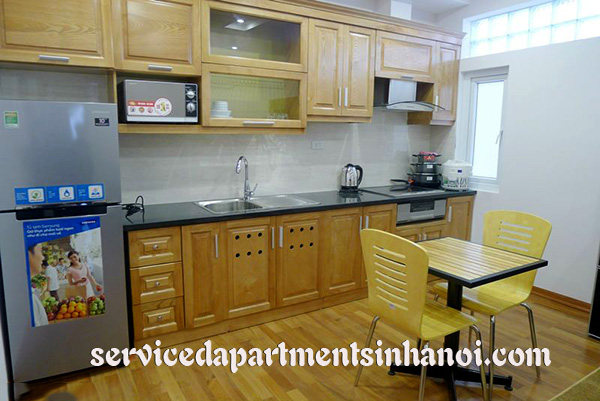 Luxury one bedroom serviced apartment in Kim Ma st, Ba Dinh 4