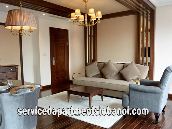 Luxury One Bedroom Serviced Apartment Rental in Center of Hanoi 2