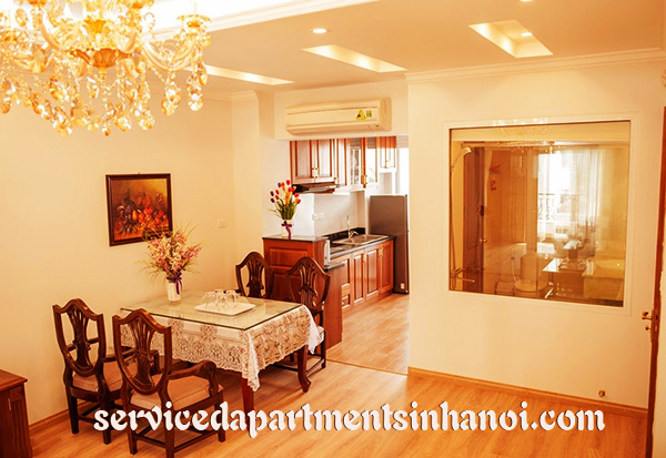 Luxury rental serviced apartment for rent in Hai Ba Trung, brand new, wooden floor 3