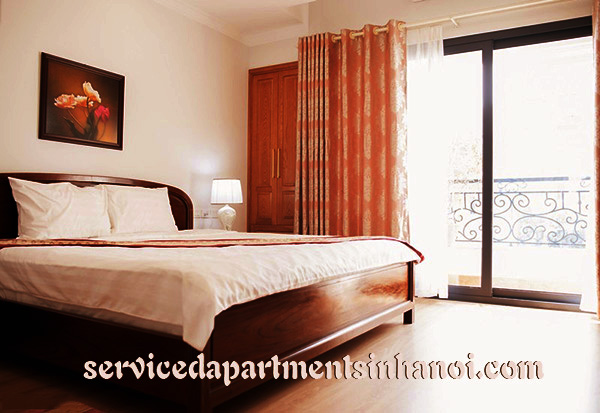 Luxury rental serviced apartment for rent in Hai Ba Trung, brand new, wooden floor 5
