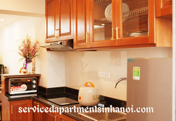 Luxury rental serviced apartment for rent in Hai Ba Trung, brand new, wooden floor 8
