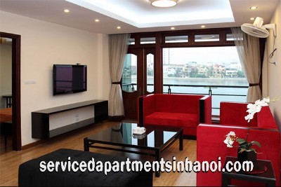 Lake View, Luxury & Eye-catching 02 BR apartment in Quang An str, Tay ho 
