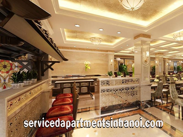 Luxury Serviced Apartment Rental in Thien Thai Building, Ba Dinh, Close to Old Quarter 8