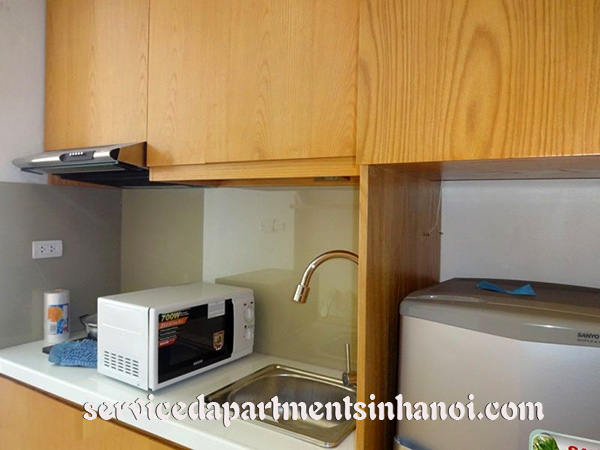 Luxury studio apartment for rent near Lieu Giai street 3