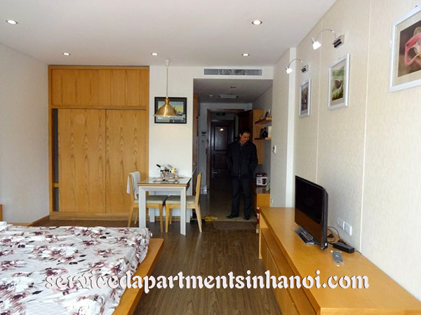 Luxury studio apartment for rent near Lieu Giai street 4