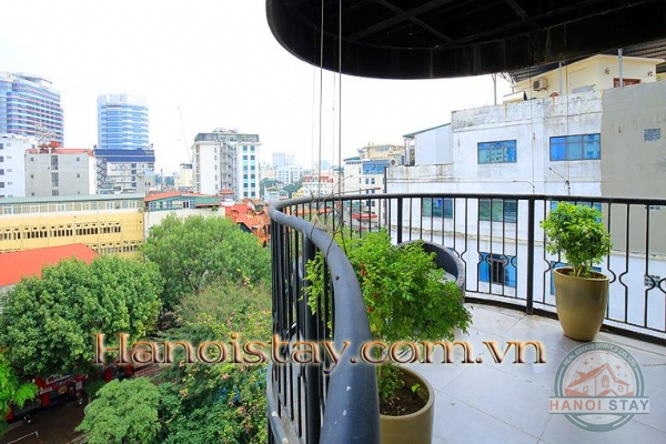 Luxury Three Bedroom Apartment For rent in Skyvilla building, Tran Hung Dao street, Hoan Kiem 4