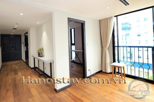 Luxury Three Bedroom Apartment For rent in Skyvilla building, Tran Hung Dao street, Hoan Kiem 10