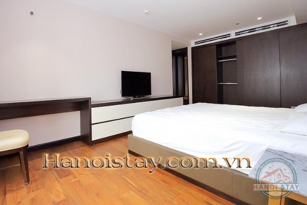 Luxury Three Bedroom Apartment For rent in Skyvilla building, Tran Hung Dao street, Hoan Kiem 16