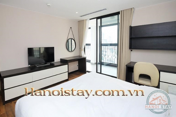 Luxury Three Bedroom Apartment For rent in Skyvilla building, Tran Hung Dao street, Hoan Kiem 17