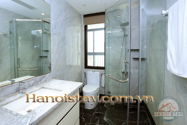 Luxury Three Bedroom Apartment For rent in Skyvilla building, Tran Hung Dao street, Hoan Kiem 18