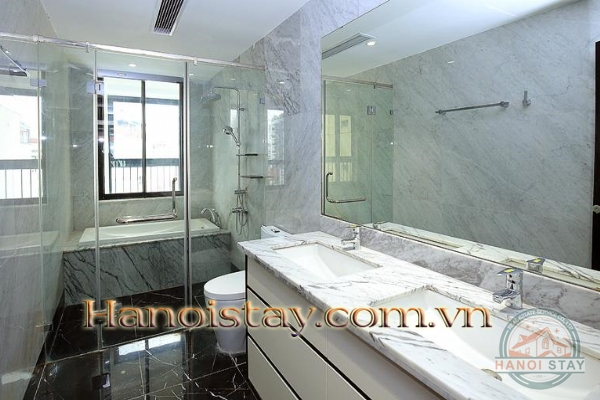 Luxury Three Bedroom Apartment For rent in Skyvilla building, Tran Hung Dao street, Hoan Kiem 23