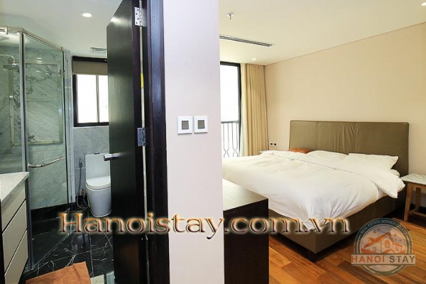 Luxury Three Bedroom Apartment For rent in Skyvilla building, Tran Hung Dao street, Hoan Kiem 24