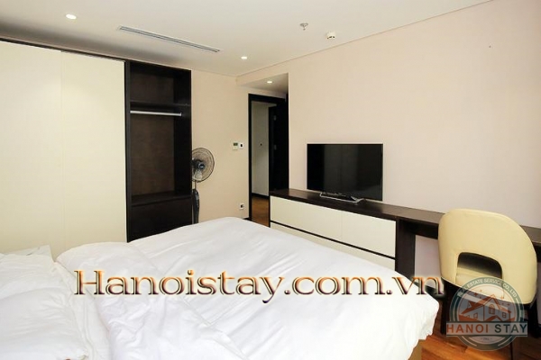 Luxury Three Bedroom Apartment For rent in Skyvilla building, Tran Hung Dao street, Hoan Kiem 25