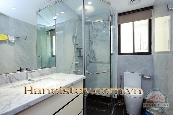 Luxury Three Bedroom Apartment For rent in Skyvilla building, Tran Hung Dao street, Hoan Kiem 29